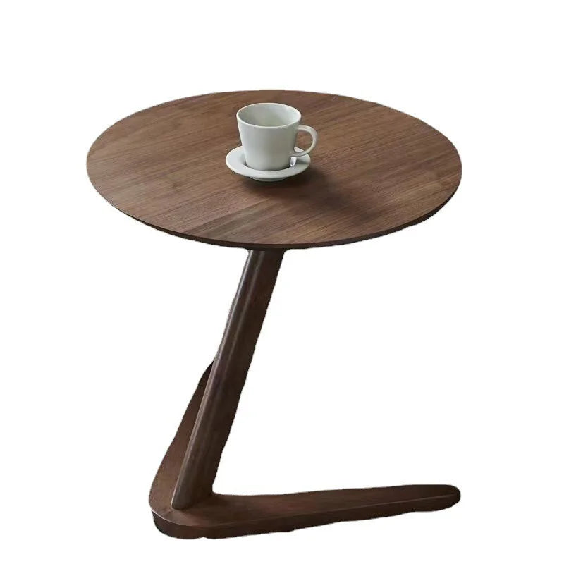 Mesa de madeira maciça para chá, café, jantar e afins