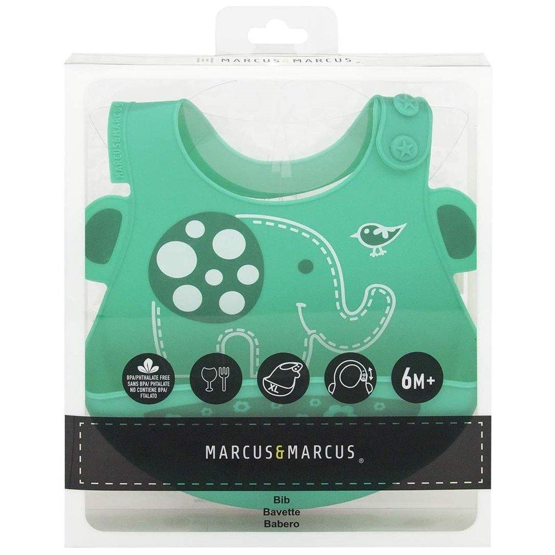 Babador De Silicone Marcus & Marcus Elefante