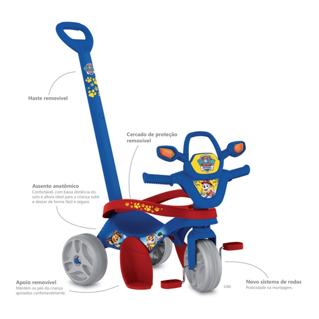 Triciclo Mototico Bandeirante Passeio e Pedal Patrulha Canina